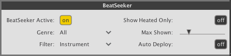 BeatSeaker panel