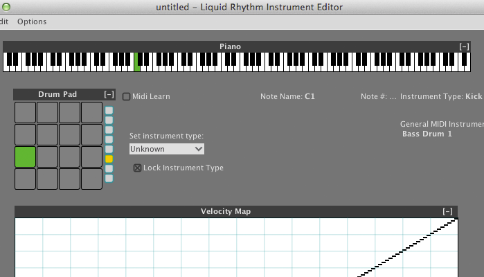 Liquid Rhythm Instrument Editor