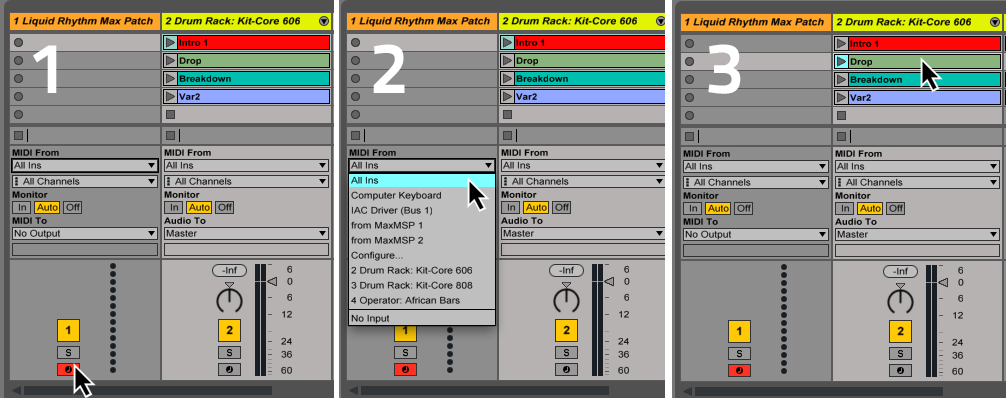 MIDI-setup-in-live