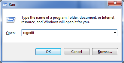 regedit