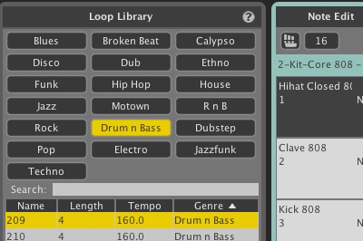 Liquid Rhythm MIDI Loop Library