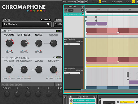 AAS Chromaphone and Liquid Rhythm